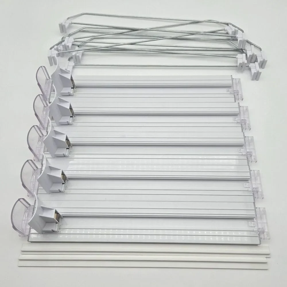 5-Row Spring Loaded Soda Can Dispenser / Refrigerator Beverage Organizer - As-Is